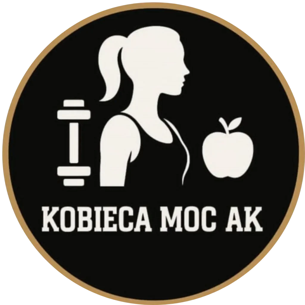 Logo Kobieca Moc AK - Trenerka kobiet, indywidualne plany dietetyczne i treningowe na odchudzanie.